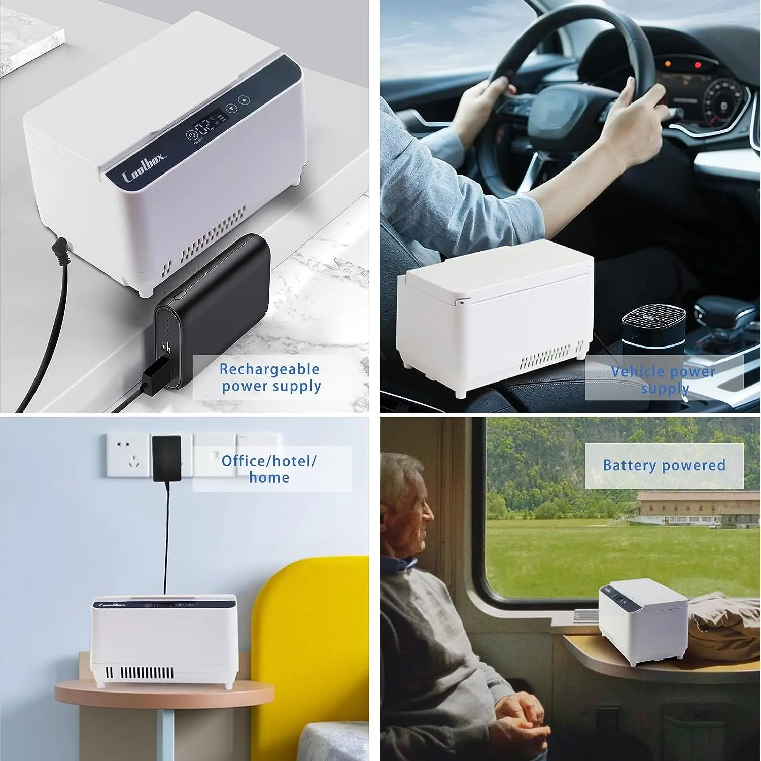 Insulin Cooler Box Travel Case Insulin Pen Medicine Refrigerator Portable Medical Refrigerator Double Deck Large Capacity - Image 6