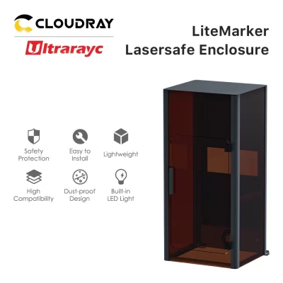 Ultrarayc Protective Cover For 1064nm Fiber UV Laser Marking Machine Enclosure For 500/800 Lift LiteMarker Protect Cover