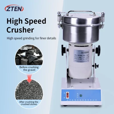 JH New Version High Speed Multi-purpose Crusher (Plastic, Mineral, Soil, Herbal Plant) & Laboratory Universal Smashing Machines