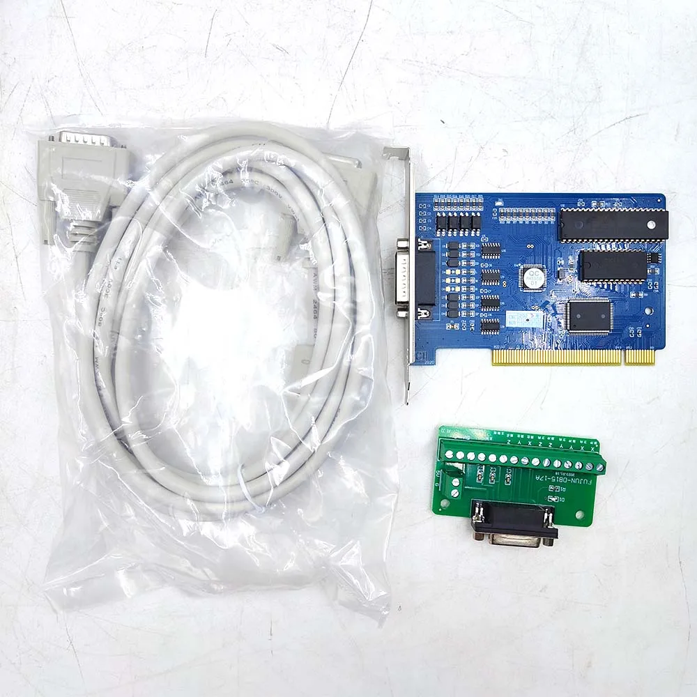Conjunto de cartão de controle NC Studio PCI Motion Ncstudio de 3 eixos para fresadora de gravação de roteador CNC - Image 4