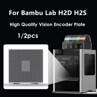 Para bambu lab h2d visão codificador placa impressora 3d 50μm precisão de movimento calibração avançada ambulab h2s visão codificador