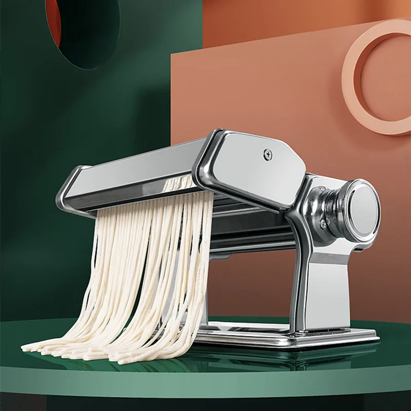 Split Type Noodle Maker Manual Pasta Noodle Pressing Machine Stainless Steel Dough Pressing Machine - Image 5
