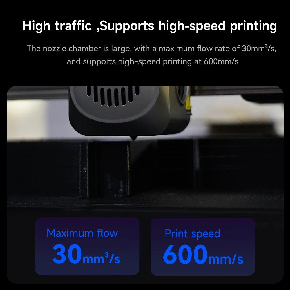 Para creality k2 plus/hi bocal destacável bocal de aço endurecido impressão de alta velocidade 0.2/0.4/0.6/0.8mm acessórios de impressora 3d - Image 4