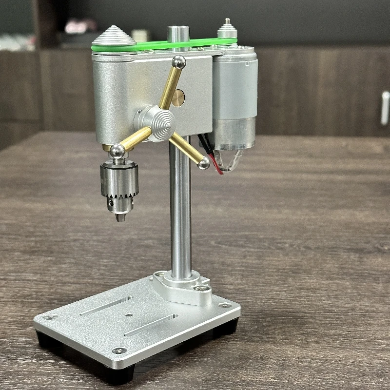 Mini furadeira de bancada pequena de alta precisão, máquina de perfuração pequena 220v micro precisão máquina de perfuração de reparo de relógio - Image 5