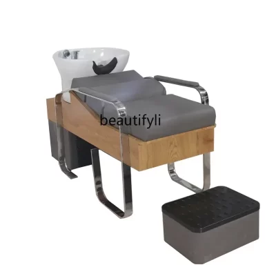 Novidades, shampoo meio deitado, barbeiro para salão de beleza, bacia de cerâmica nivelada, cama de salão de beleza para cabelo 3am, cadeira de salão de cabeleireiro 03a