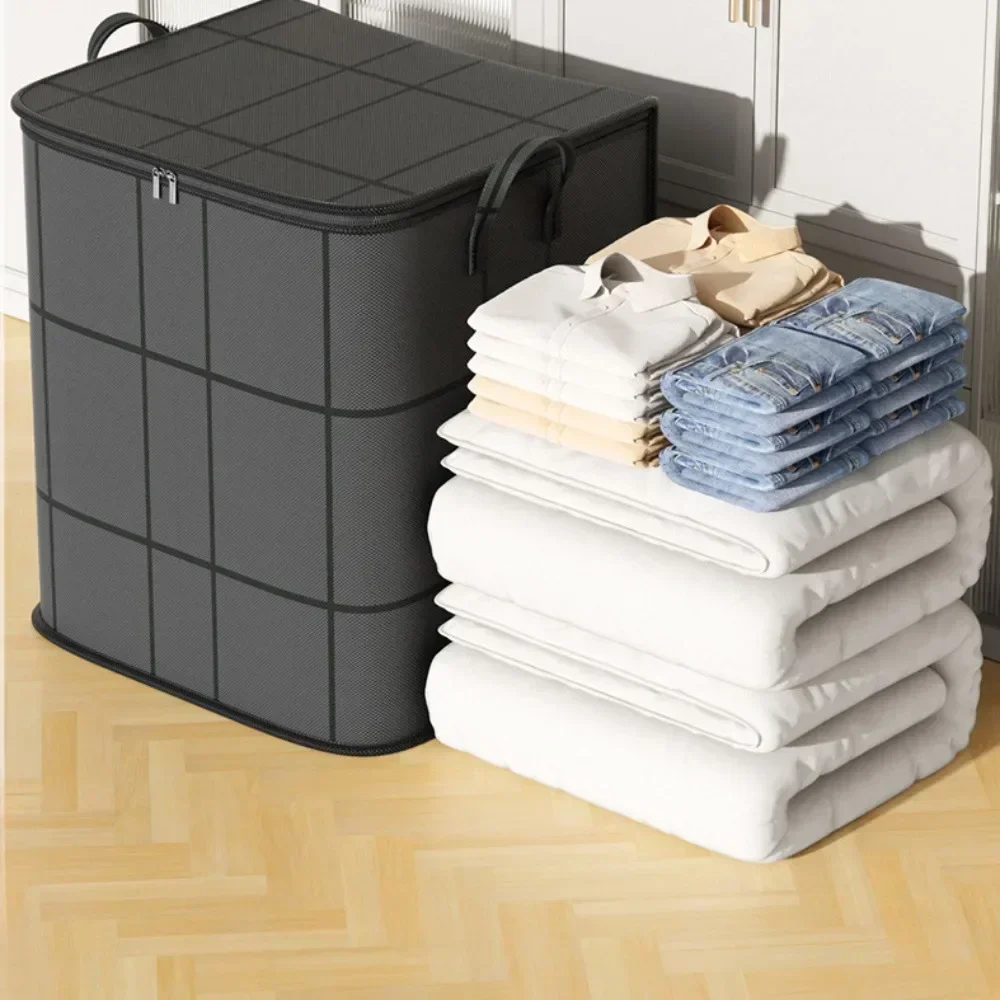 Thickened Storage Bag Waterproof and Moisture-proof Packaging Convenient Household Moving Large Capacity Storage Bag - Image 3