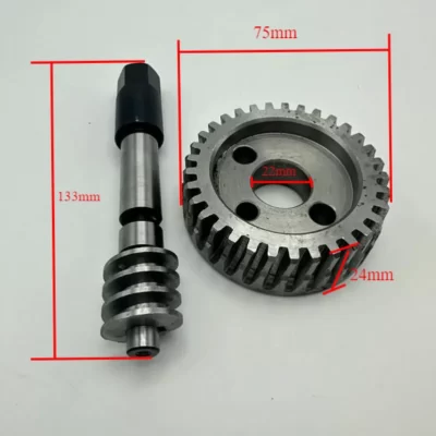 CNC Milling Machine Parts -Adjustable Worm +Turbine Gear For Bridgeport Mill Tool Turbine+Worm