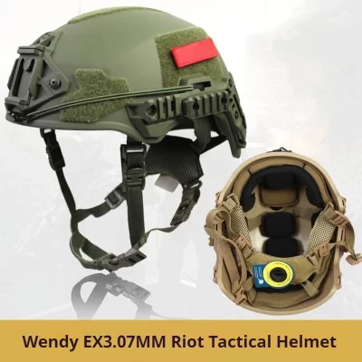 Capacete tático wendy 3.0, equipamento de airsoft com almofada dupla esponjosa, sistema de suspensão suspensa e cinta de queixo, versão de treinamento mich