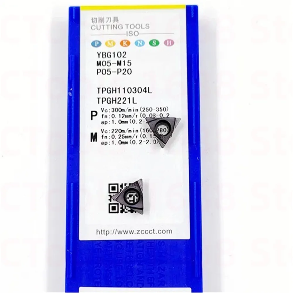 ZCC.CT TPGH060102L TPGH060104L TPGH090202L TPGH090204L TPGH110302L TPGH110304L YBG102 YNG151Carbide insere - Image 4