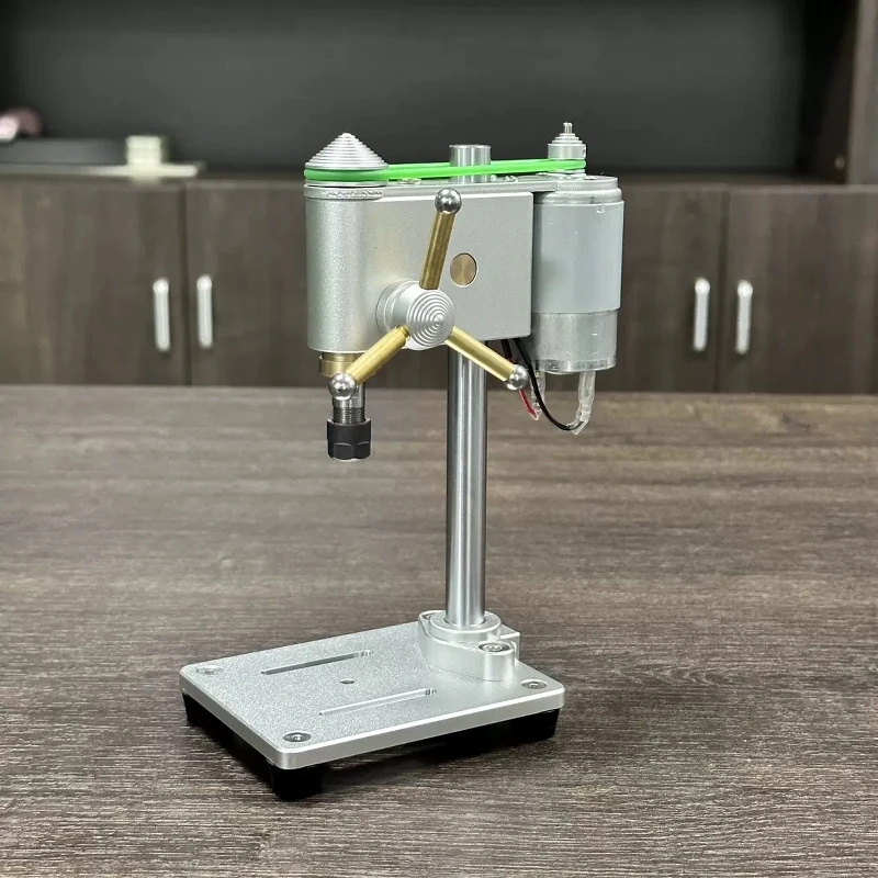 Mini furadeira de bancada pequena de alta precisão, máquina de perfuração pequena 220v micro precisão máquina de perfuração de reparo de relógio - Image 4