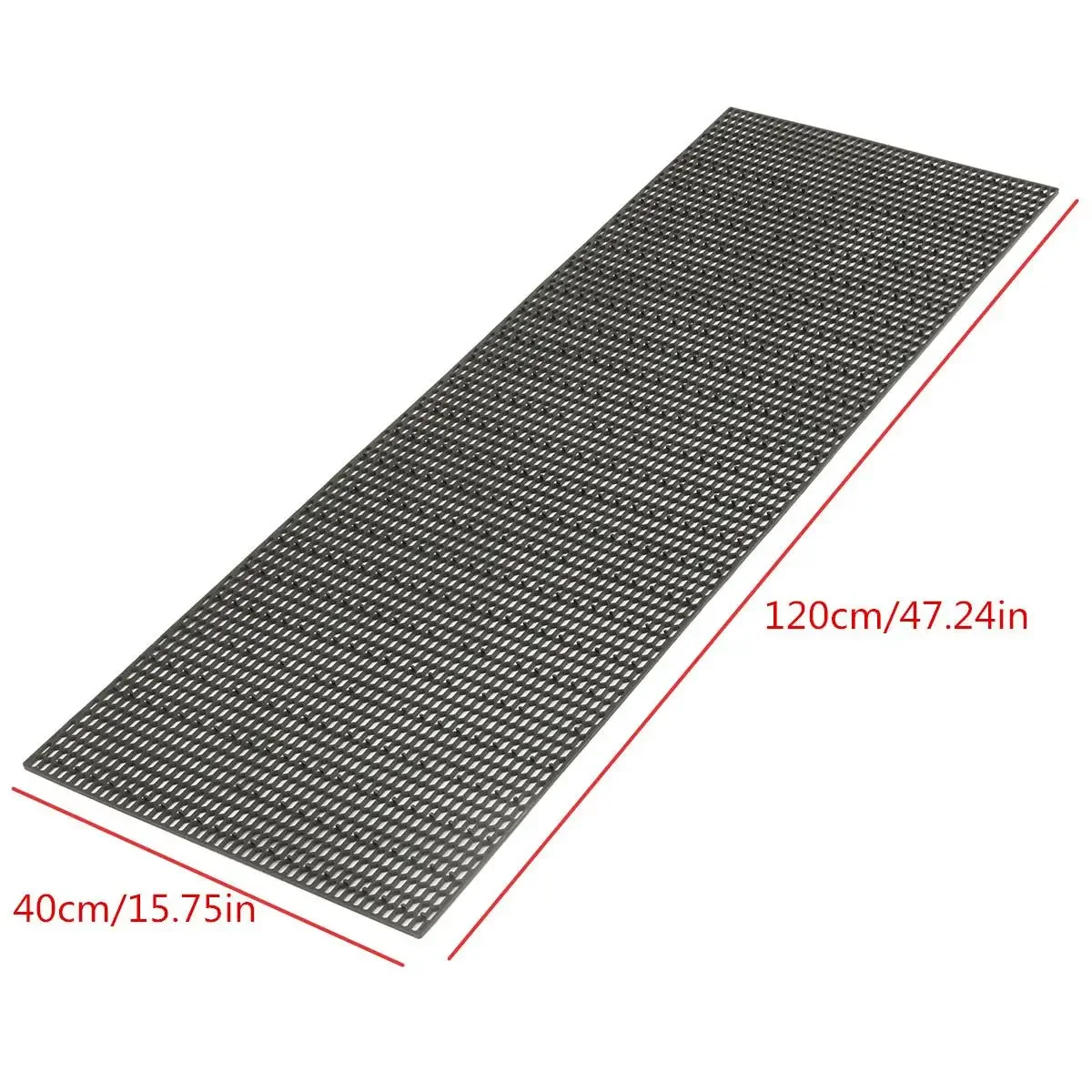 120x40cm 100x33cm universal capô ventilação grelhas de corrida grill favo de mel hexágono malha grade abs plástico spoiler pára-choques aberturas - Image 6