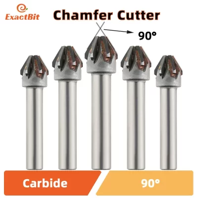 Countersink Drill with Brazing Carbide Blade Drill Drill Bit Set For Metal Cone Stage Drills Chamfering Milling Tool For Metal