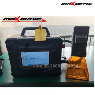 Mini Portable Fiber Laser Marker Fiber Handheld Laser Marking Engraving Machine For Metal Plastic Tyre 20w 30w 50w