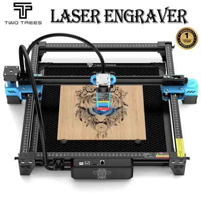 Twotrees TTS-55Pro iniciante gravador a laser wifi controle offline 40w diy carpintaria máquina de corte e gravação a laser máquina cnc