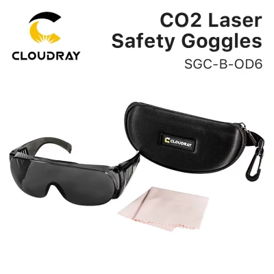 Cloudray 10600nm Laser Safety Goggles Style B Shield Protection OD6+ CE For CO2 Laser Cutting Engraving Machine