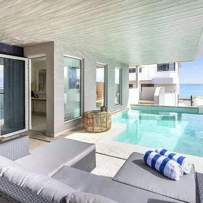 Australian Low Cost Prefab Light Gauge Steel Structure Frame Hotel Per Pre Fabricated Lgs Houses Modular Pop Villa