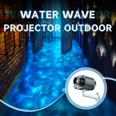 Ocean water waving Lamp indoor atmosphere Light with 50W, 80W,150W outdoor Waterproof Led Projector for Park,Bar,Swimming pool