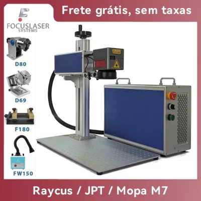 30W 50W 60W Raycus JPT MOPA M7 Fiber Laser Marking Machine Engraving Gold Silver Bracelet Ring Jewelry Stainless Steel Cup