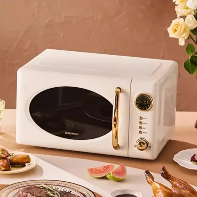 20L Portable microwave oven Daewoo multi function convection microwave oven Rotary plate type light wave microwave ovens 220V