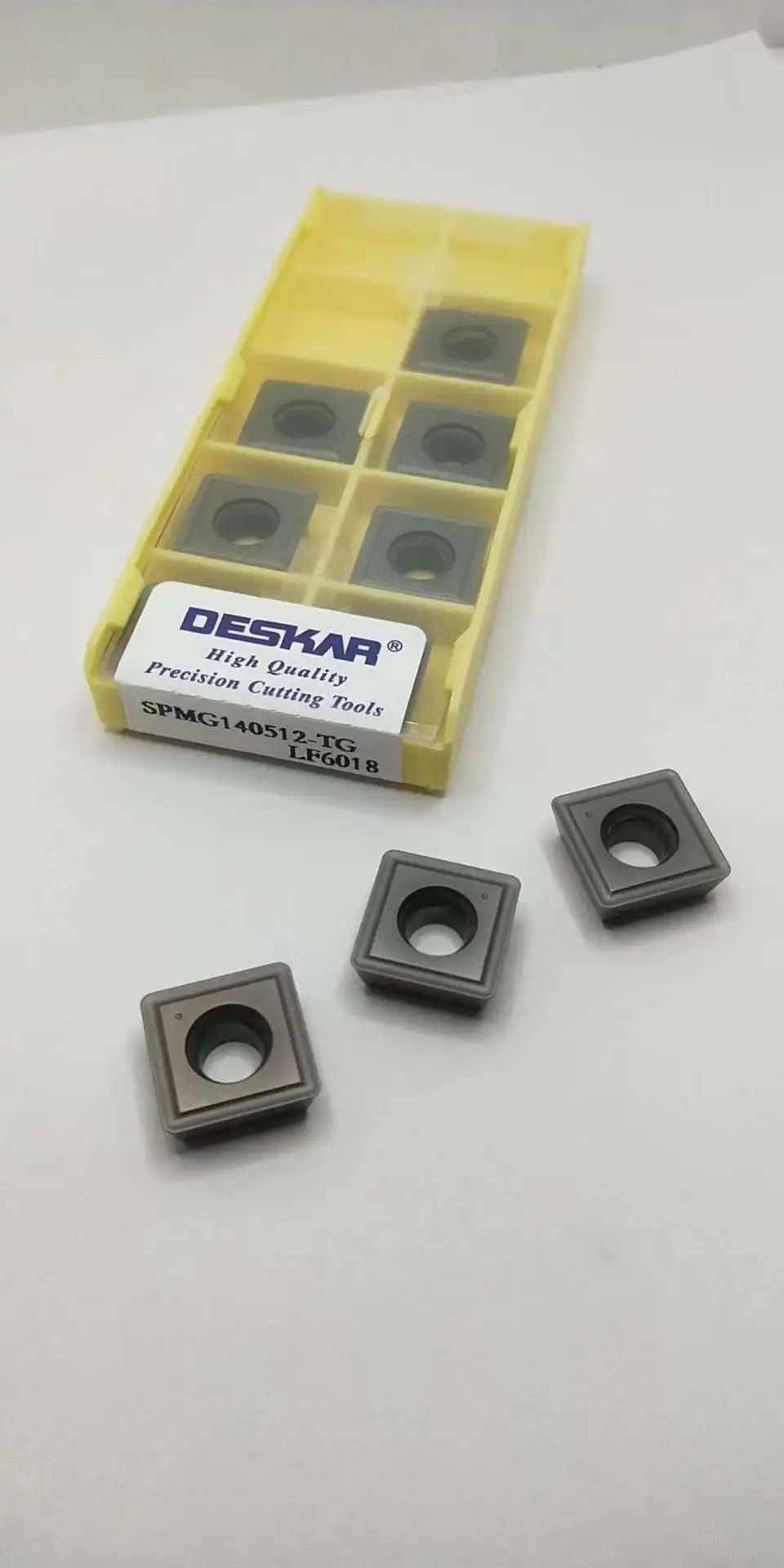 DESKAR SPMG050204 SPMG060204 SPMG07T308 SPMG090408 SPMG110408-TG LF6018 U Broca Inserção de carboneto SPMG Inserções - Image 6