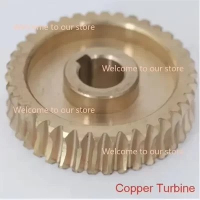 Drilling And Milling Machine Turbine ZX50C Turbine Machine Tool Feeder Copper Turbine Accessories 1PC