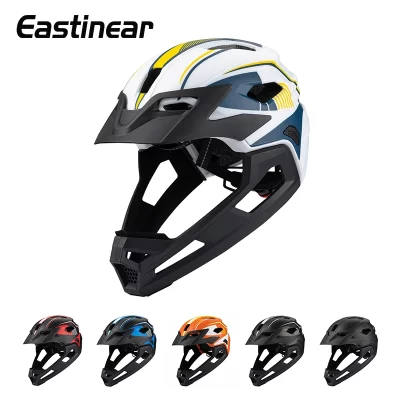 Eastinear-capacete leve de alta qualidade para crianças, rosto inteiro, removível, para rolo, skate, proteção de cabeça