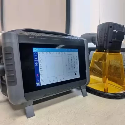 portable mini handheld 30w 50w fiber laser engraving marking machine Automatic Engraving Device laser engraving machines