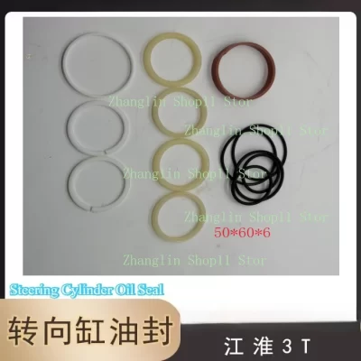 1set Forklift Oil Seal Lifting Cylinder/Tilt Cylinder/Steering Cylinder Oil Seal Sealing Ring for JAC 3T Forklift Repair Kit