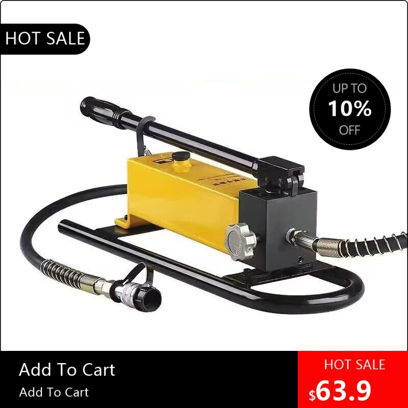 81700 Useful hydraulic pump station CP-700D portable hydraulic clamp crimping manual hydraulic ultra-high-pressure p