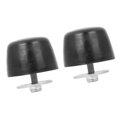 N26R-2 peças de borracha preta amortecedor almofada capa parada para jeep wrangler kj71051bk