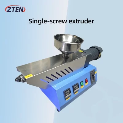 220V Desktop Single Screw Extruder Experiment Squeezing Machine Plastic Extruder Machine Polymer Injection Molding Machine