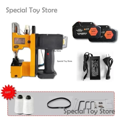 Portable Packaging Machine Electric Sewing Machine Lithium Battery Woven Bag Rice Bag Sealing Machine