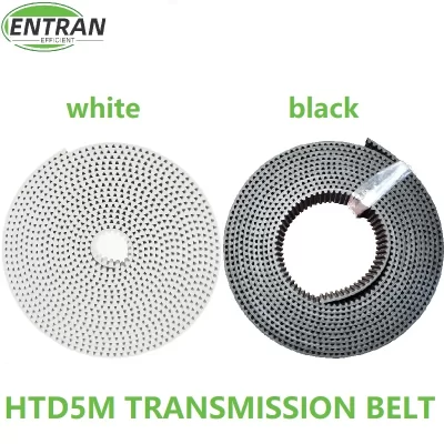 Polyurethane PU HTD 5M 15 Tooth HTD5M 25 Timing Belt Replacement Open Ended Transmission Conveyor Machine Belts Drive Belt