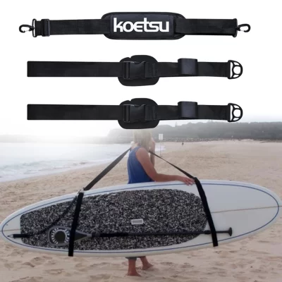 Alça de ombro ajustável Surfboard, Carry Sling, Stand Up Paddleboard, Surf Fins, Wakeboard, Surf e Kayak Ferramenta