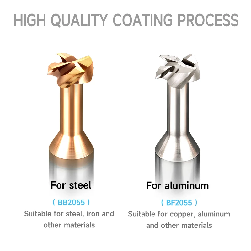 BB Carbide T Slot Milling Cutter Tungsten Steel End Mill CNC Groove Machining Tool for Metal Aluminum Copper Plastic 3mm-20mm - Image 3