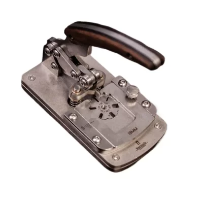 Strap cutter Customized full set of size punch pin buckle hole shearing machine pneumatic particle hole