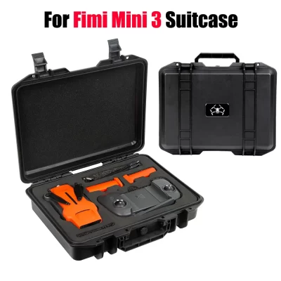 Estojo de transporte portátil à prova de explosão mala capa protetora bolsa para fimi mini 3 drone saco remoto bateria acessórios