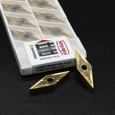 10 peças vnmg 160404 VNMG 160408 Ferramenta de torneamento externo MA 9125 Carboneto de tungstênio Tokarnyy Corte de inserção de giro para aço