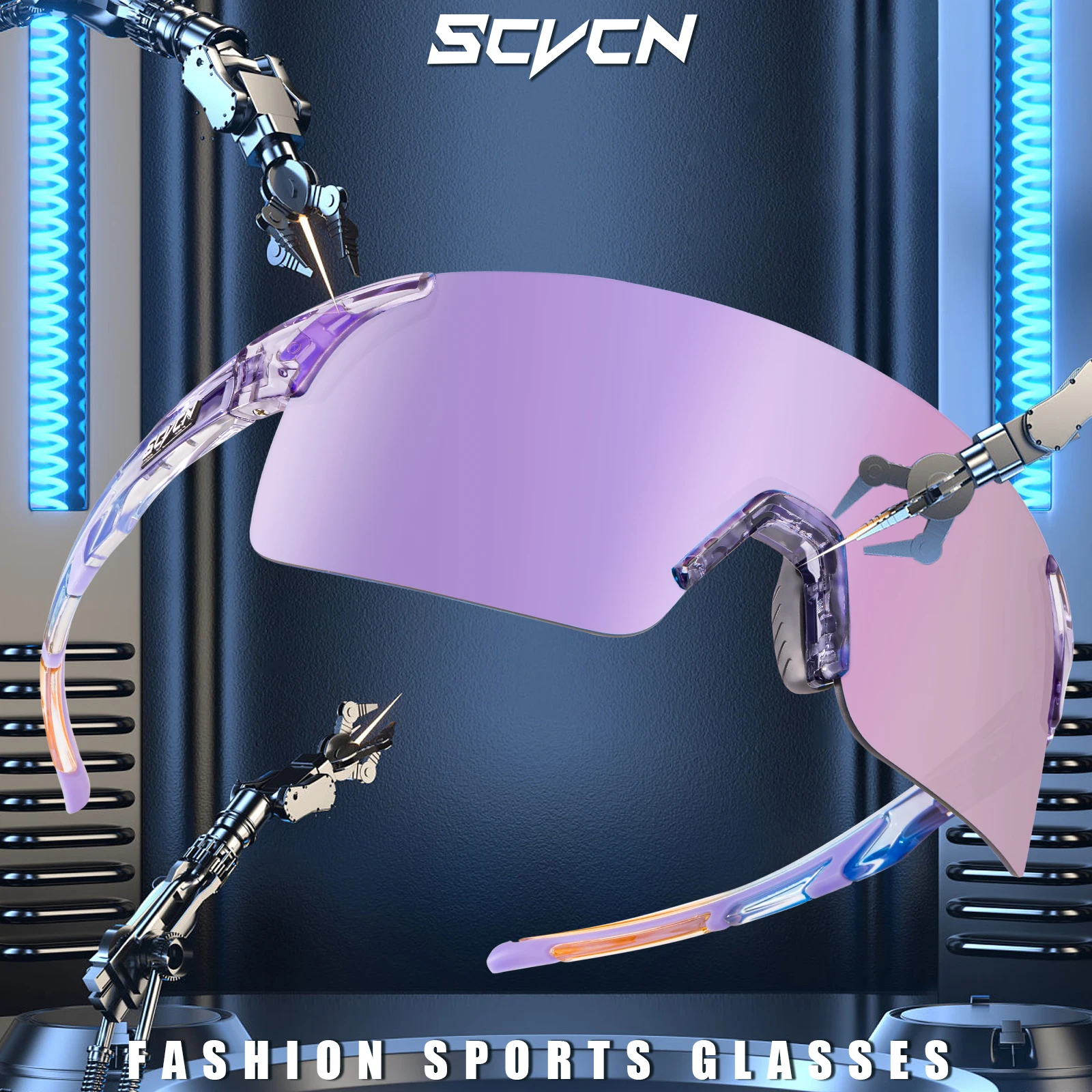 SCVCN Sports Cycling Glasses Men Women Outdoor Riding Windproof Protection Glasses MTB UV400 Sunglasses Fishing Hiking Glasses - Image 6