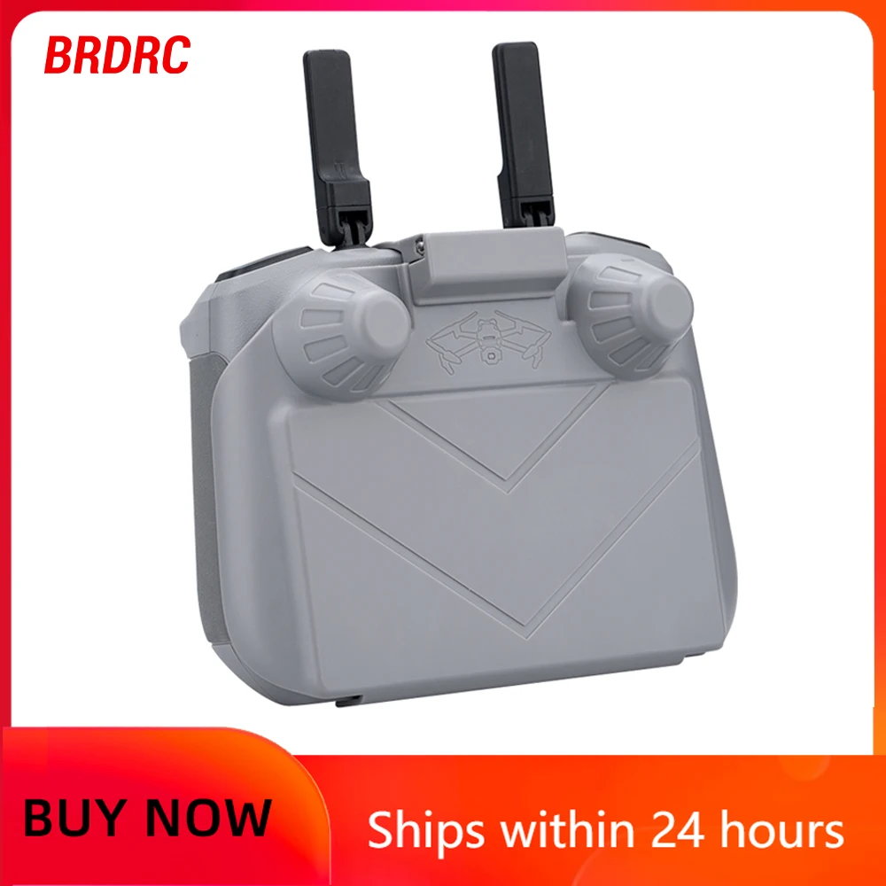 BRDRC RC 2 Sun Hood Joysticks Protetor Pára-sol para DJI Mini 4 Pro/Air 3/NEO/Flip RC 2 Controle Remoto Proteção de Tela Cheia