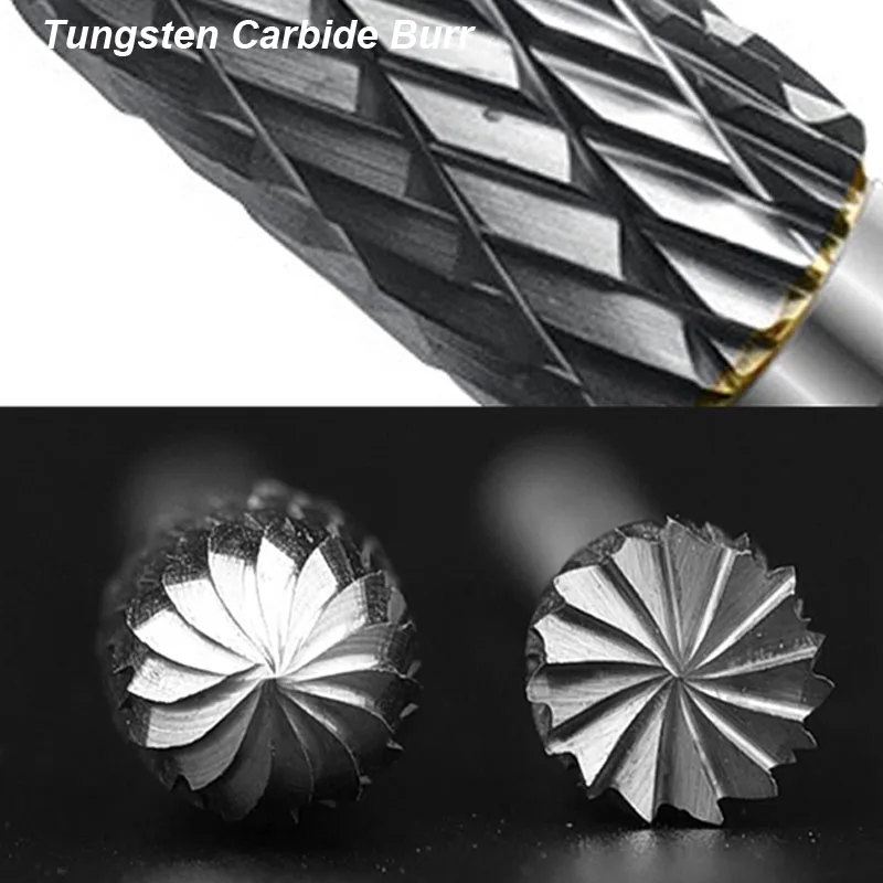 Carbide Burr Set Die Grinder Rotary Tool Rasp for Dremel Wood Carving Bits Metal Grinding Engraving Cutting Trimming Porting - Image 4