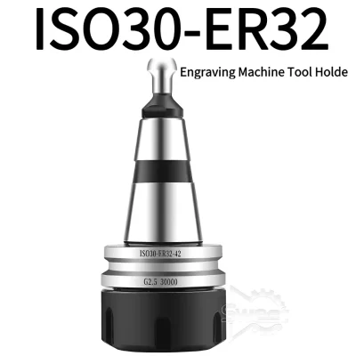 Suporte de ferramenta ISO30-ER32 para centro de usinagem CNC eixo ATC, design especial para HSD/máquina de gravação em madeira, com tração Stu