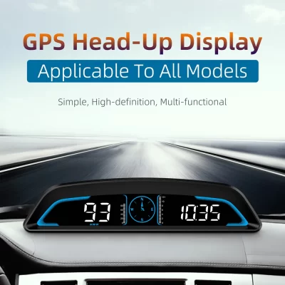 G3 GPS HUD Auto Speedometer Head Up Display Car Smart Digital Alarm Reminder Meter compass Electronics Accessories for All Car