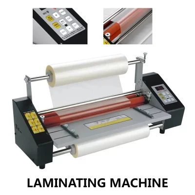 Máquina De Laminação De Controle De Velocidade E Temperatura A3 A4 Máquina De Selagem De Plástico Foto 1.1m/Minute Rolling Machine Film
