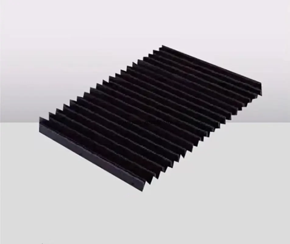 1pc Protective Flat Accordion Bellows Dust Cover 200mm CNC Milling Engraver Machine Accessories - Image 2