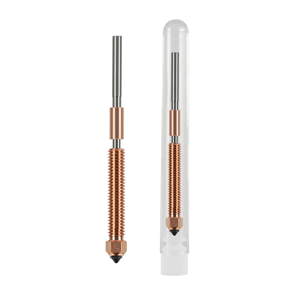 Para creality k2 plus/hi bocal destacável bocal de aço endurecido impressão de alta velocidade 0.2/0.4/0.6/0.8mm acessórios de impressora 3d - Image 6