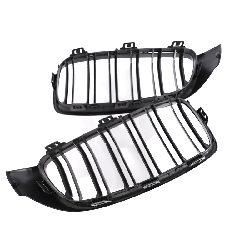 Amortecedor dianteiro rim gloss preto carbono cromo grill m cor grade grill para bmw série 4 gran f32 f33 f36 f80 f82 2013-2020 - Image 6