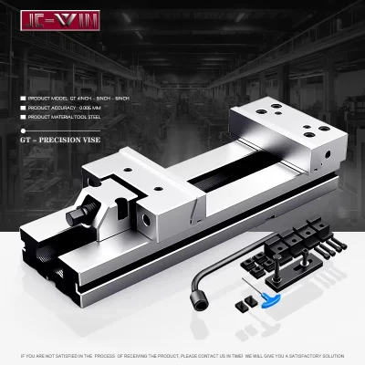 Precision Bench Vise Work Bench 4/5/6Inch Clamp Machine Large Opening Fixture Apply to Various CNC Equipment Machining Center
