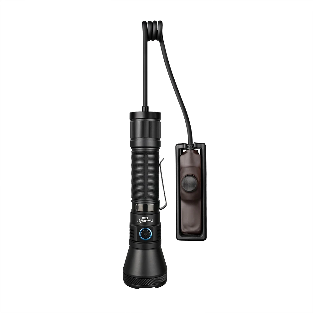 Trustfire T40R Tactical Rechargeable lamp 1800Lumen 550Meter Beam Range Led Flashlight with Usb Charging Self-defense IP68 Torch - Image 4
