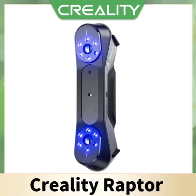 Creality 3d scanner cr-scan raptor múltiplas linhas azul nr 0.02mm precisão 60fps anti-shake rastreamento digitalização 24bit scanner de cores